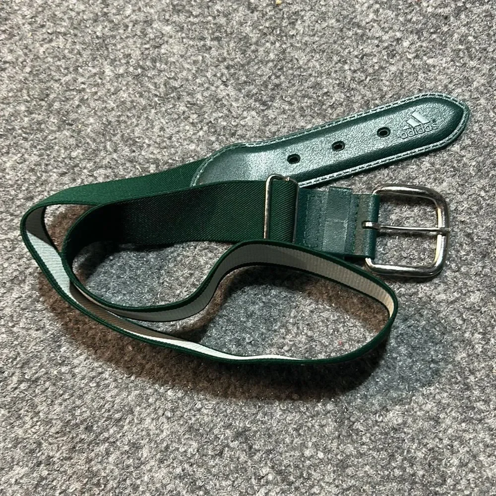 Kids Green Baseball Belt